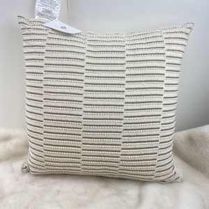 Hotel Collection Honeycomb 18” Square Decorative Pillow  NWT